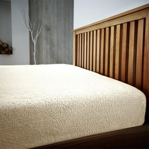 Super Soft Teddy Feel Fitted Mink Bed Sheet