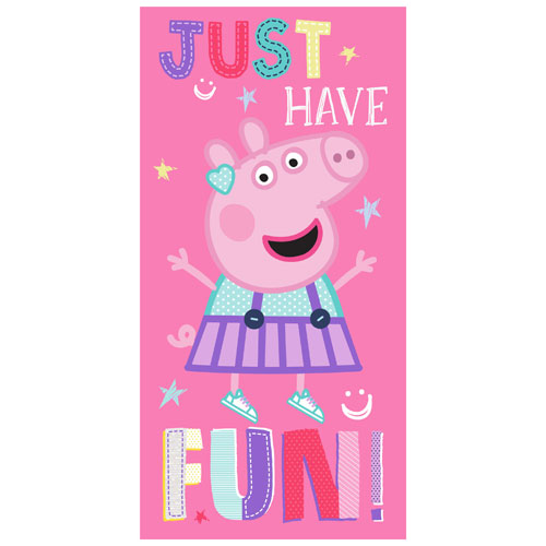 Official Peppa Pig Have Fun Beach Towel