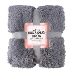 Hug And Snug Throw Charcoal