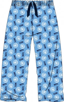 Mens Official Manchester City Football Club Lounge Pants Size Small - XL