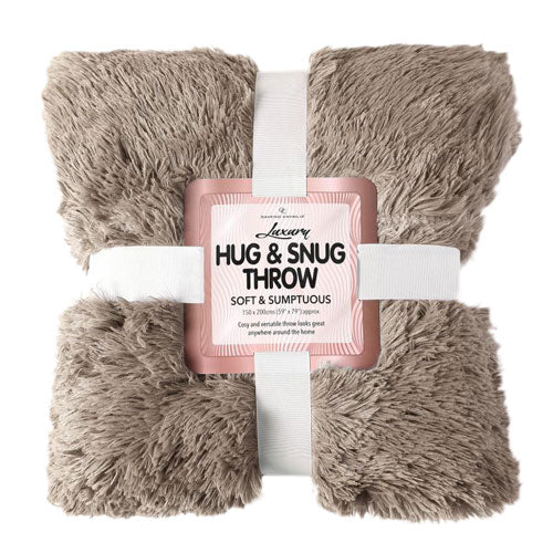 Hug And Snug Mink Bed Throw Double Size 120 x 150cm