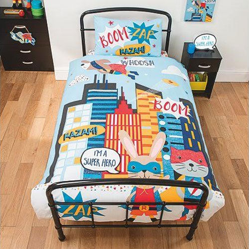 Super Animals Single Bed Duvet Set