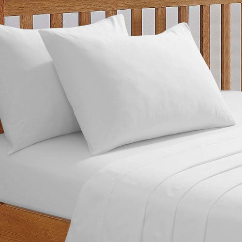 White Extra Deep Fitted Sheet