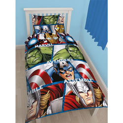 Avengers Assemble Shield Reversible Duvet Set