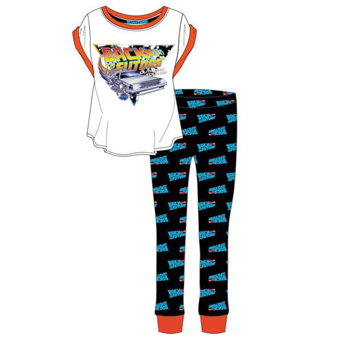 Ladies Back To The Future Character Pyjamas Size 8 - 22