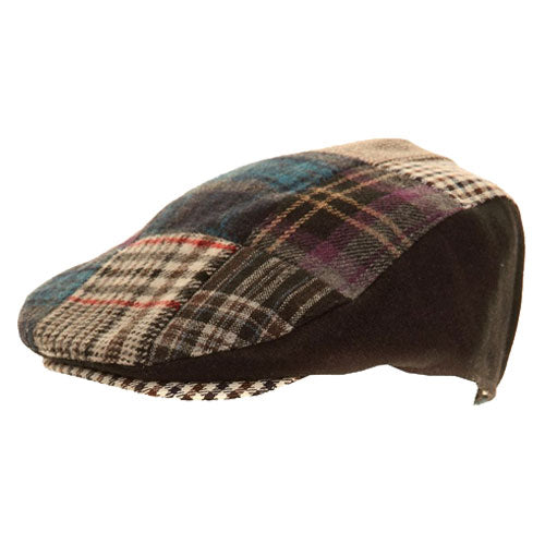 Mens Patcwork Flat Caps