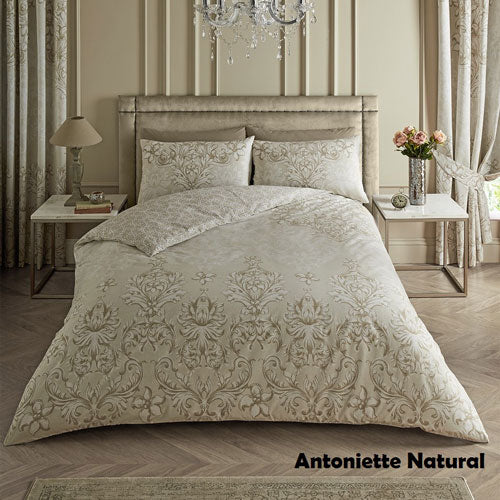 Luxury Antoinette Grey Duvet Cover Set