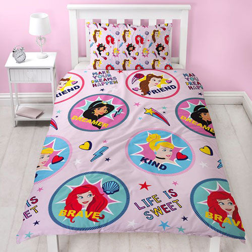 Disney Princess Friends Single Duvet Set