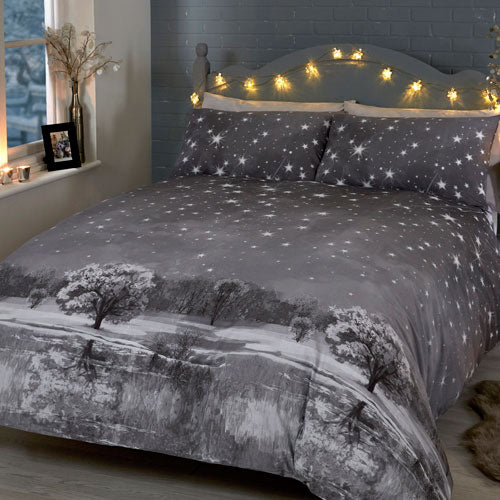 Christmas Starry Nights Duvet Cover Set