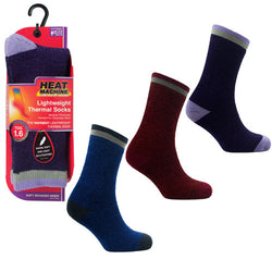 1 Pair  Ladies Heat Machine 1.6 Tog Thermal Socks Assorted Size 4-8