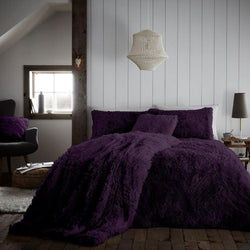 Luxury Hug & Snug Purple Duvet Cover Set